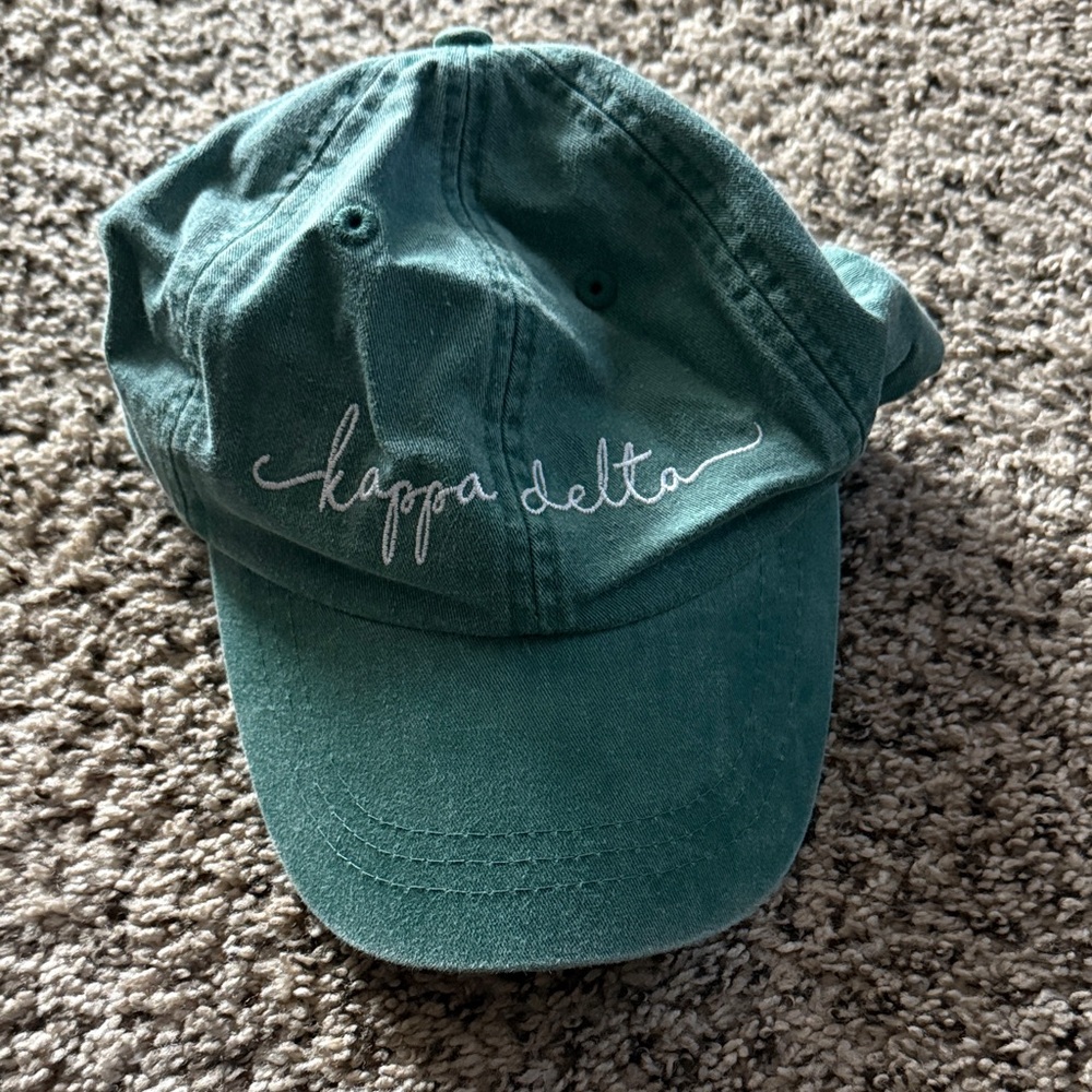 Adams Teal Cap with Adjustable Strap